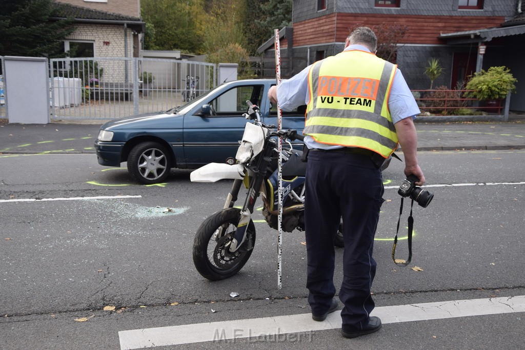 VU Krad PKW Koeln Duennwald Berlinerstr P108.JPG - Miklos Laubert